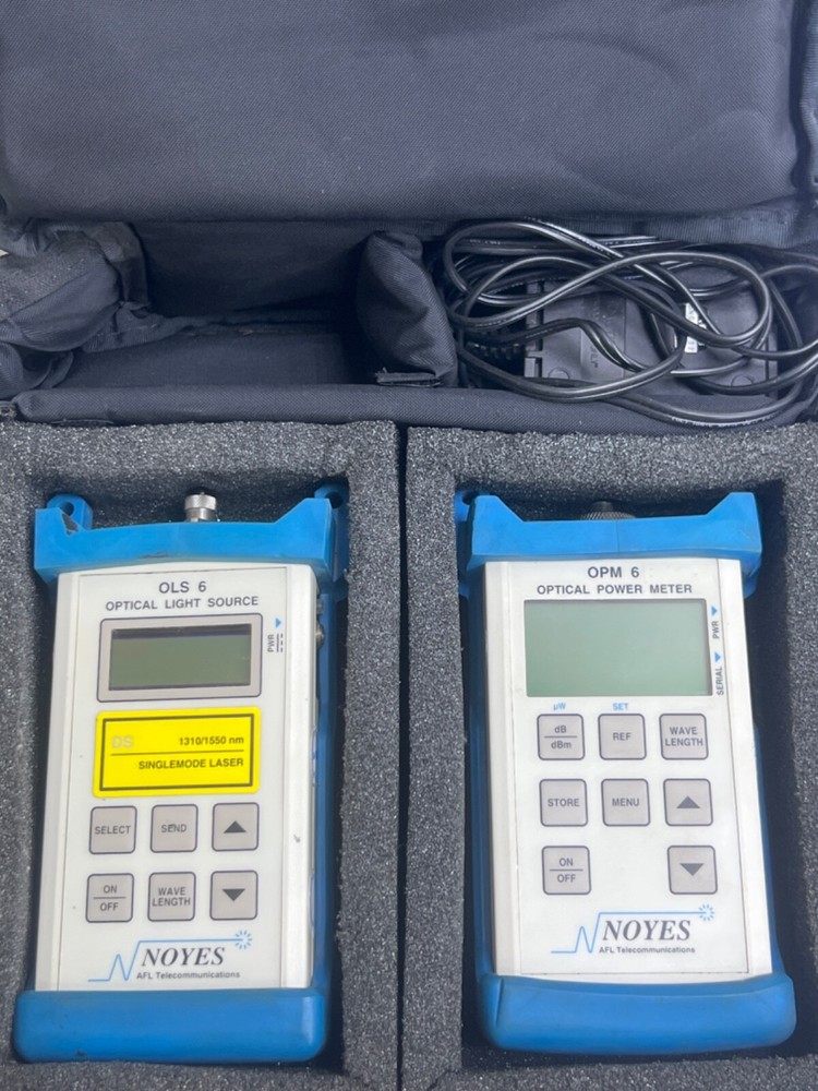 Noyes OLS6 Optical Light Source & OPM6 Power Meter