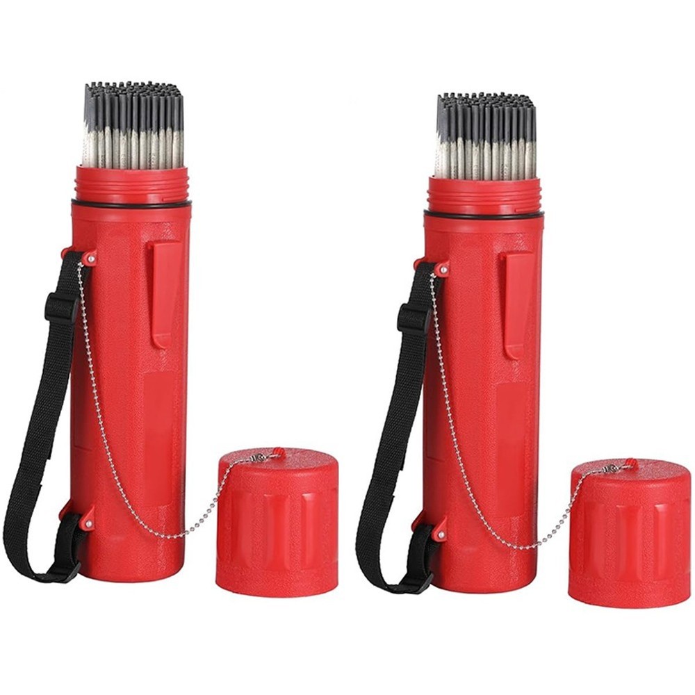 Welding Accessory 2pcs Robust Electrode Storage Canisters for All Users