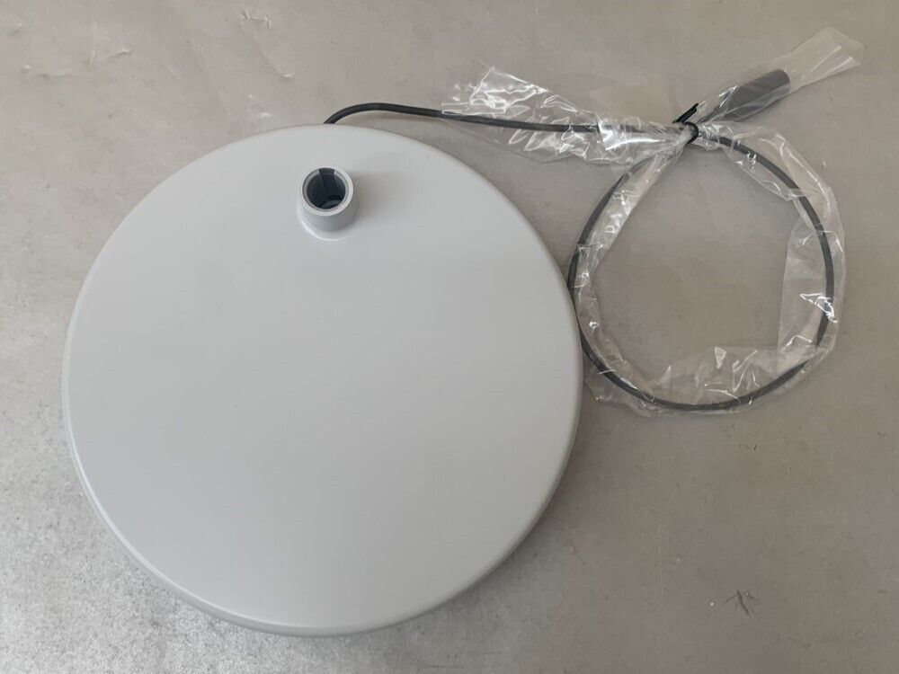 Humanscale Nova Charging Desktop Base in Light Gray for the Nova Task Light