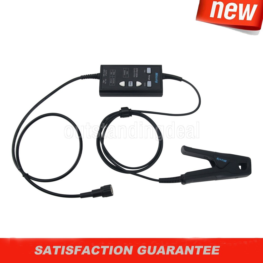 Micsig CP2100A 800KHz 10A/100A AC DC Current Probe for Oscilloscopes os67
