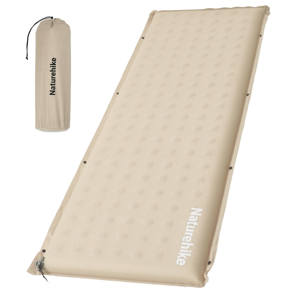 Connectable Self Inflating Sleeping Pad, 2.36" Memory Foam Camping Pad, Backp...