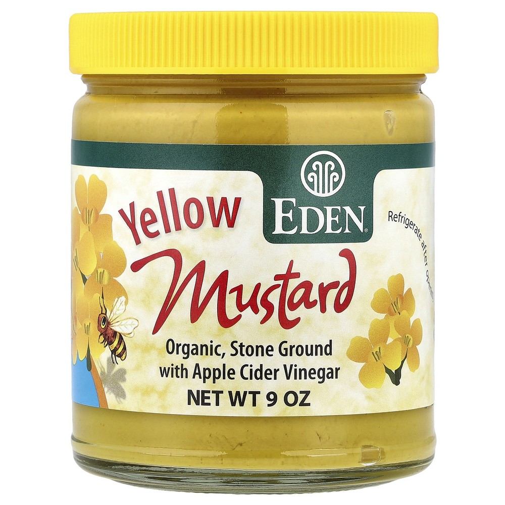 Organic Yellow Mustard, 9 oz