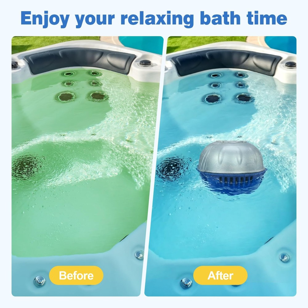 Hot Tub Replacement Cartridge Compatible with Frog Ease Floating silver