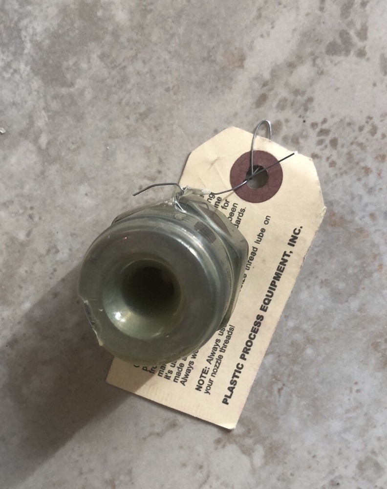 Inyection Molding Machine PPE Replacement Big Shot Tip Mod. BSRTGS 1-7/8” LGP