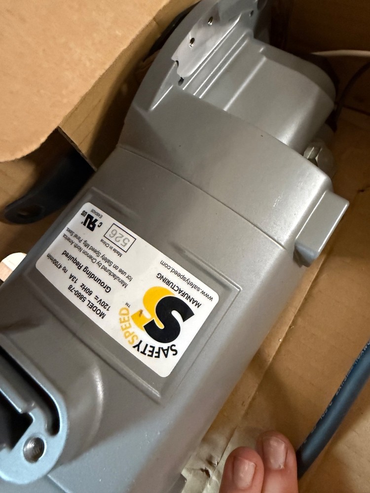 safety speed cut panel saw motor