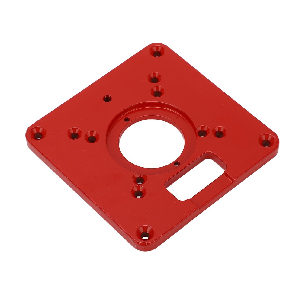 Universal Router Table Insert Plate For Precise Alignment In Woodworking
