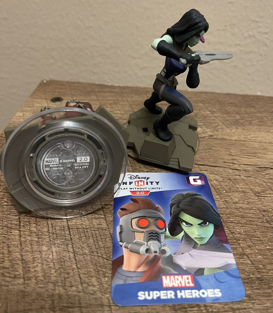 Disney Infinity 2.0 Characters 2 Marvel Nova Gamora Code Card