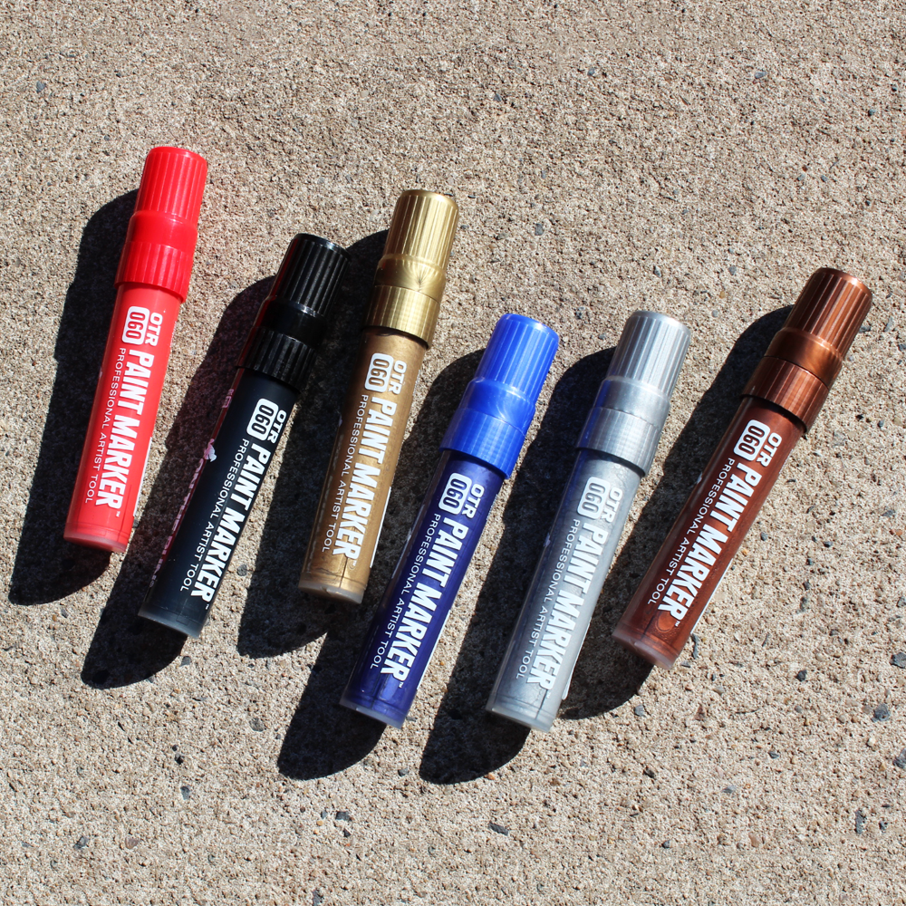 On The Run OTR.060 Permanent Paint Marker Graffiti Art Supplies