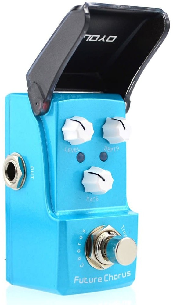 Joyo JF-316 Future Chorus True Bypass Mini Pedal w/ 2 Patch Cables