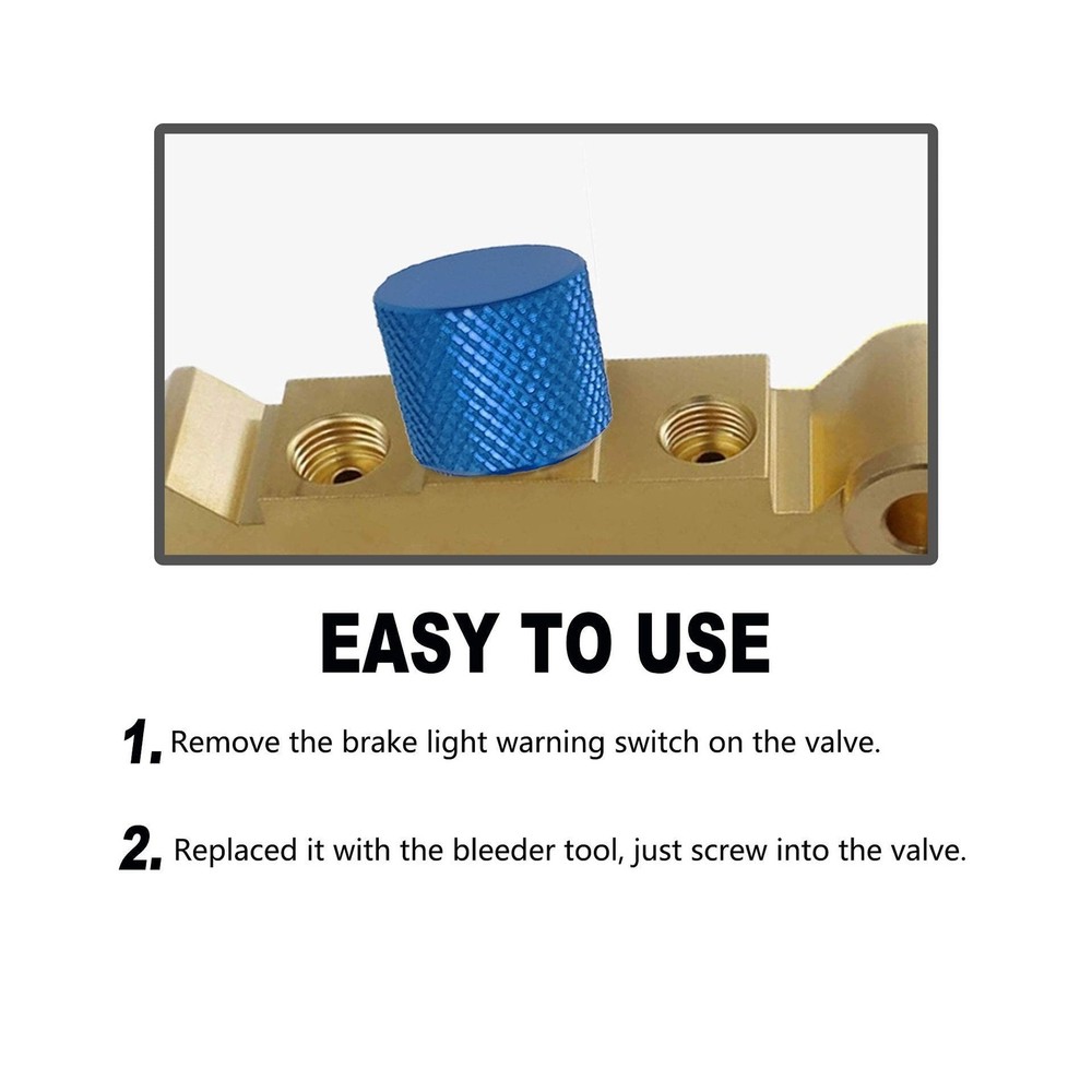 Brake Proportioning Valve Bleeder Tool, Valve Bleeding Tool Compatible with G...