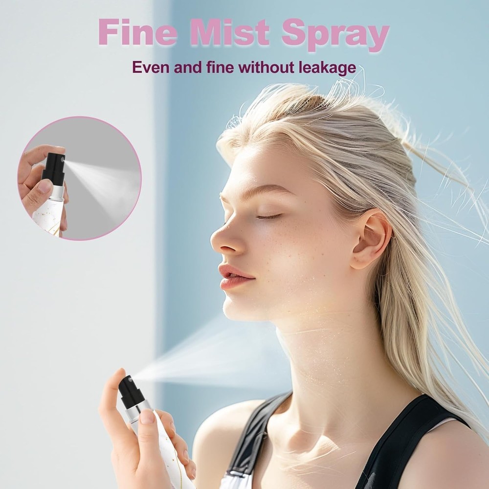 Perfume Travel Refillable Bottle– Portable Mini Sprayer,Empty Perfume Bottles