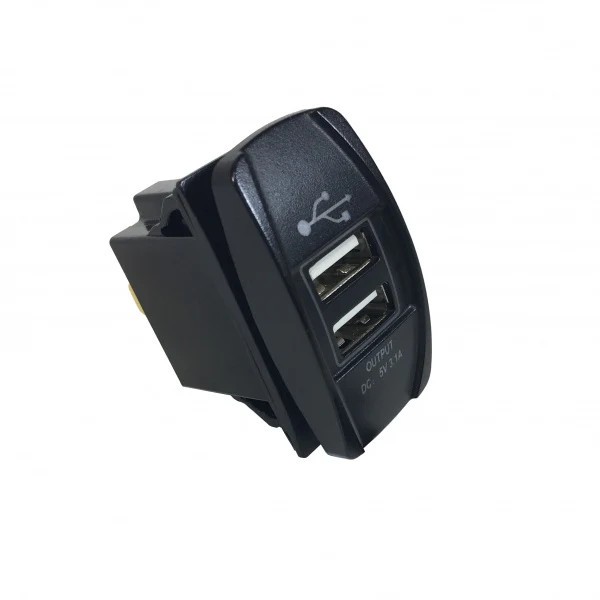 WIRTHCO 20603 RECTANGLE DUAL USB PORT