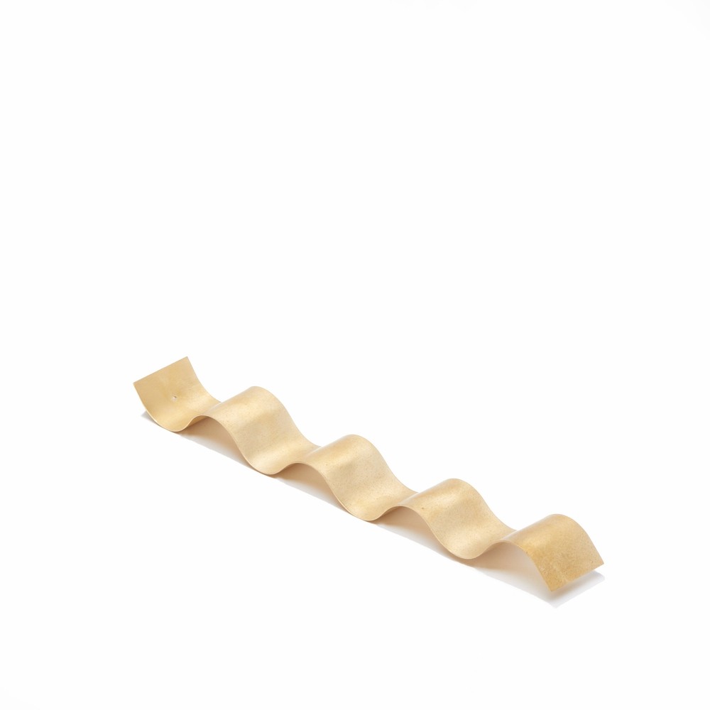 Wavy Brass Incense Burner by New Moon Beginnings