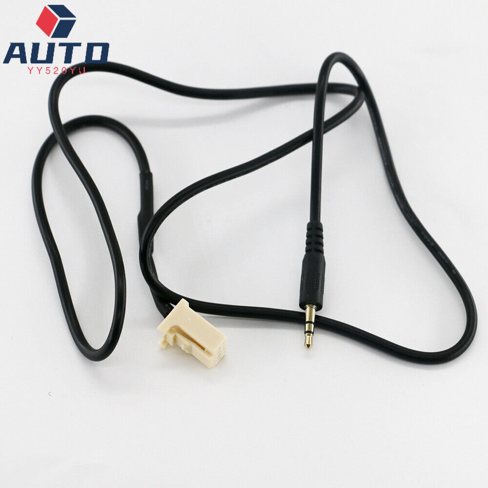 For SUBARU Forester Car AUX Audio CD Male Interface Adapter Cable 3.5mm