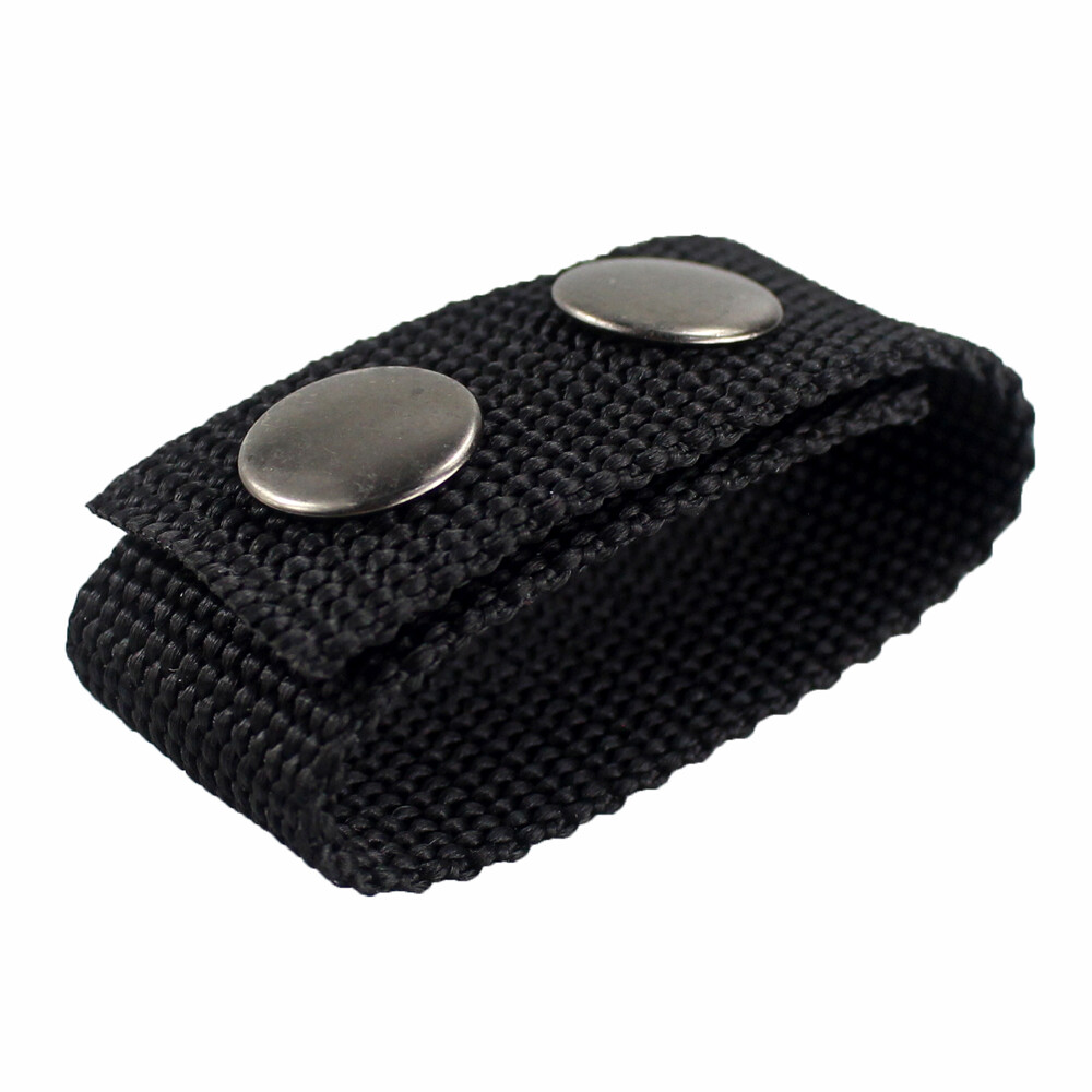 Belt Keeper 4Pcs Nylon Webbing Loop with Double Snaps for Tactical Belt Buckle