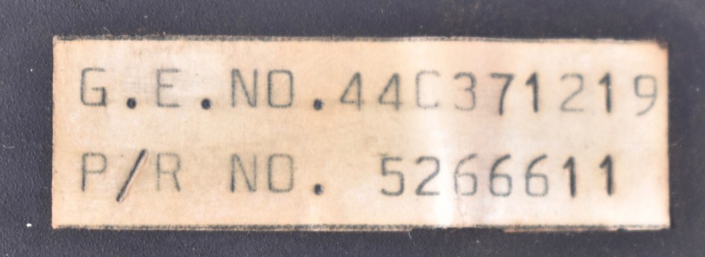 GE General Electric SCR Rectifier Switch Disconnect 44C371219