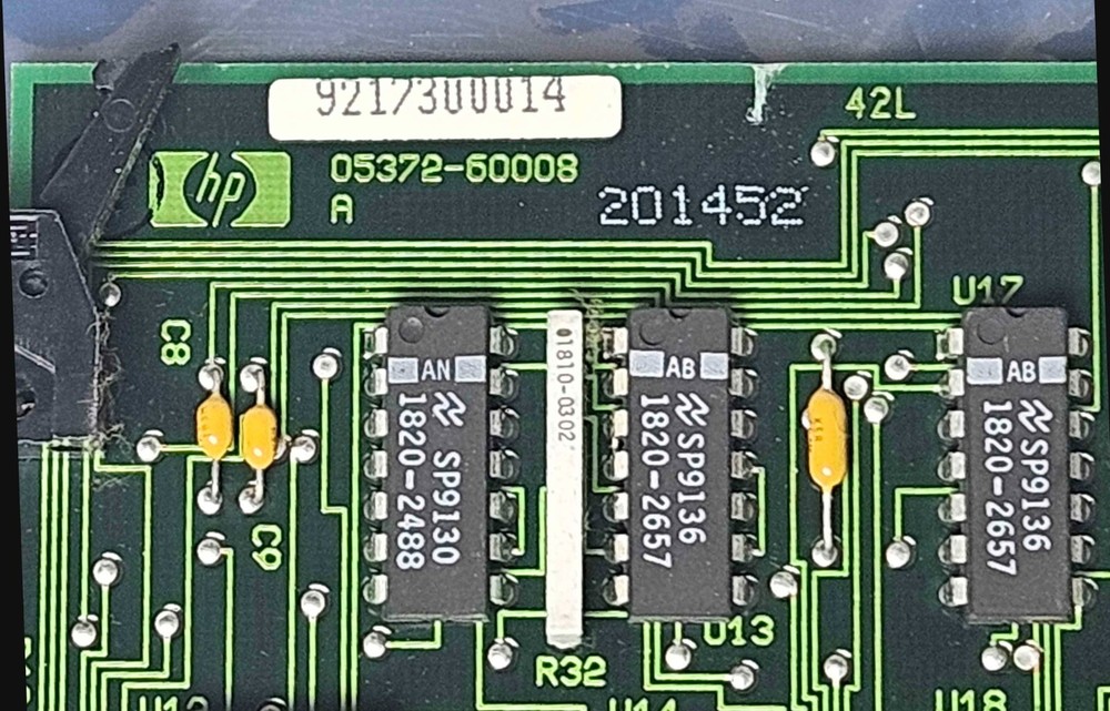 HP 05372-60008 I/O CONTROLLER BOARD HP 5372A Frequency Time Interval Analyzer