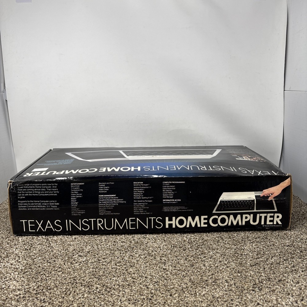 NEW IN BOX Texas Instruments TI-99 /4A HOME COMPUTER UNOPENED