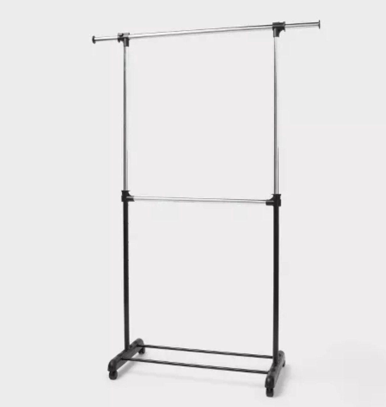 Adjustable Double Rod Garment Rack - Brightroom™