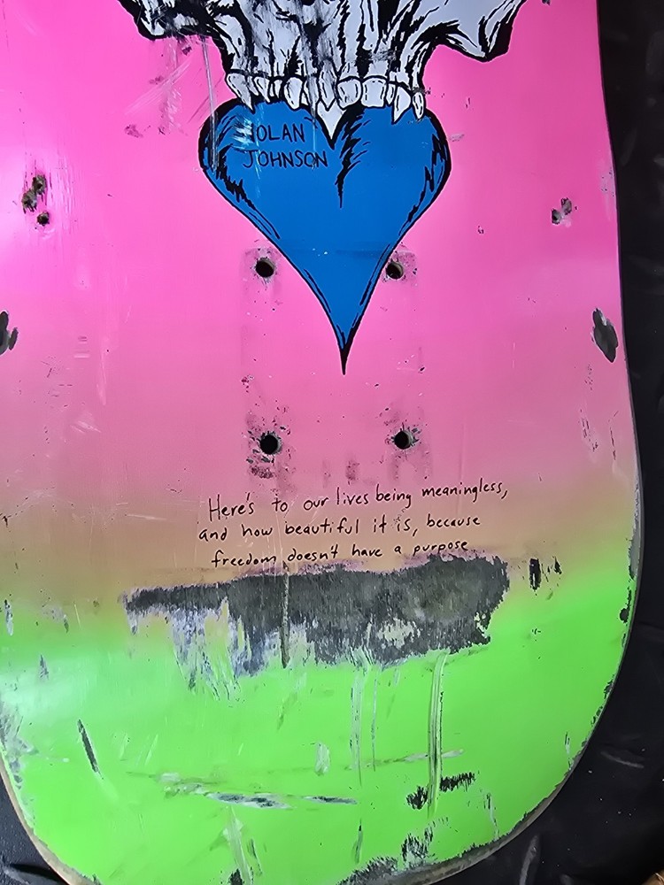 Welcome Nolan Johnson Skateboard