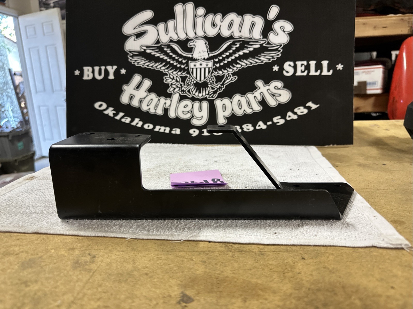 Harley Sportster Vance & And Hines Exhaust Muffler Pipe Bracket Mount Sportster