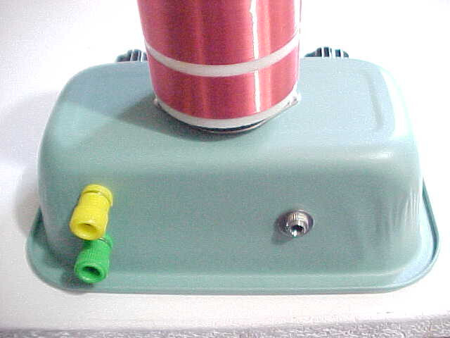 AM BDCST. DUAL COIL CRYSTAL RADIO RECEIVER W/HEADSET & TUNABLE TRAP FOR BCI