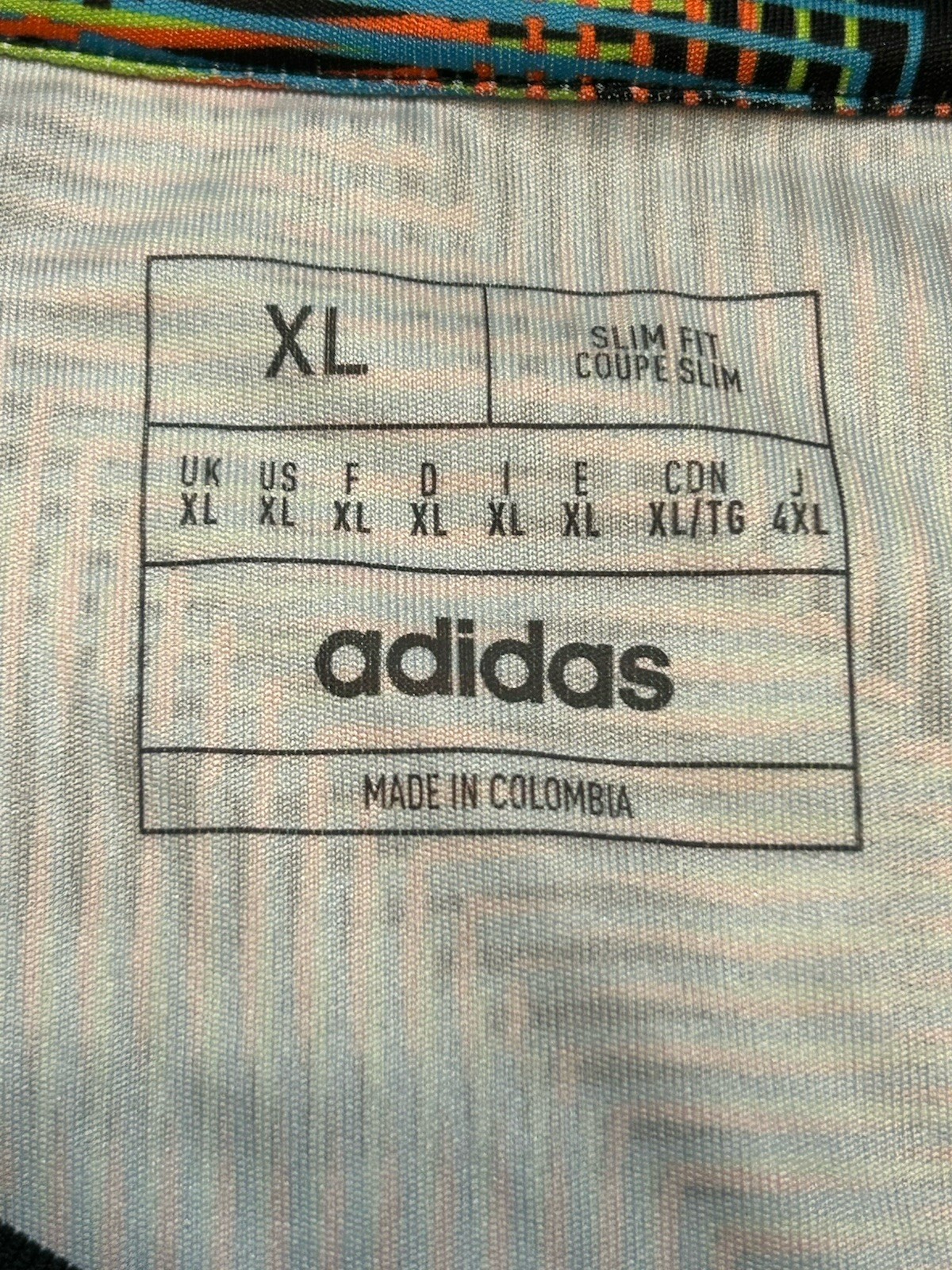 adidas Pre-Match Jersey Mens XL Minnesota United FC MLS Hispanic Celebration