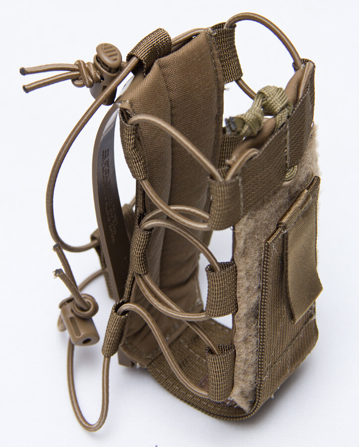 Milspec Monkey MSM Bottle Corset, Holder, Adjustable Pouch w/ Malice Clips -NEW