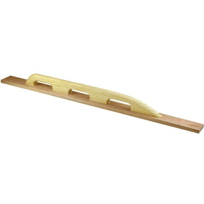 Kraft Tool Concrete Wood Float Darby Mahogany 45"