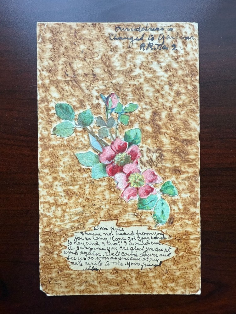US 1908 Postal Card #UX18 Used with Arts