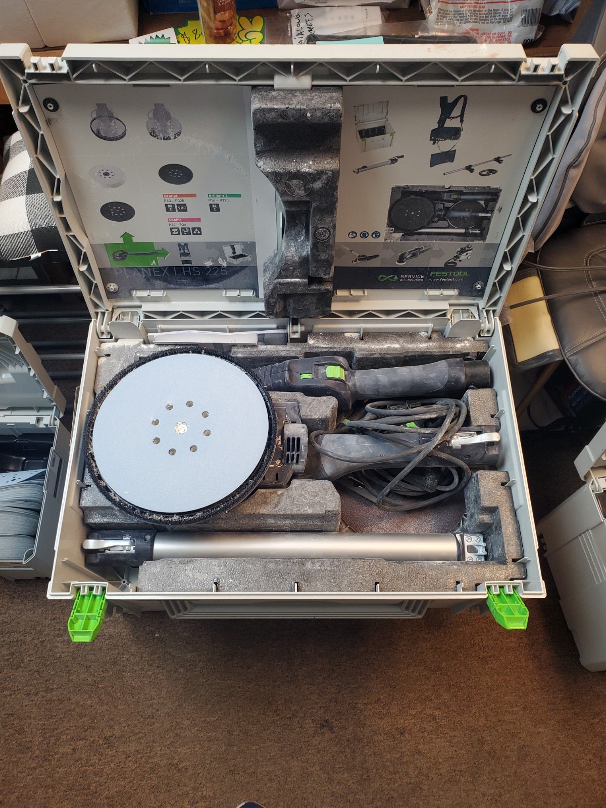 Festool CT MIDI I HEPA Dust Extractor with accessories.