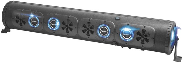 Bazooka Bluetooth Party Bar G3 with Single-Sided RGB Illumination 36" Black