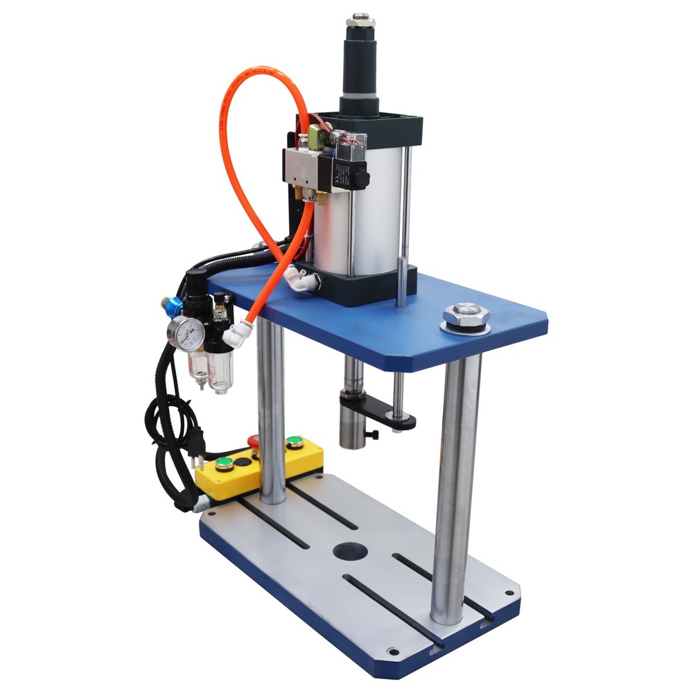 1102lb/500kg Pneumatic Punch Press Machine with Display Controller 110V 2-Column