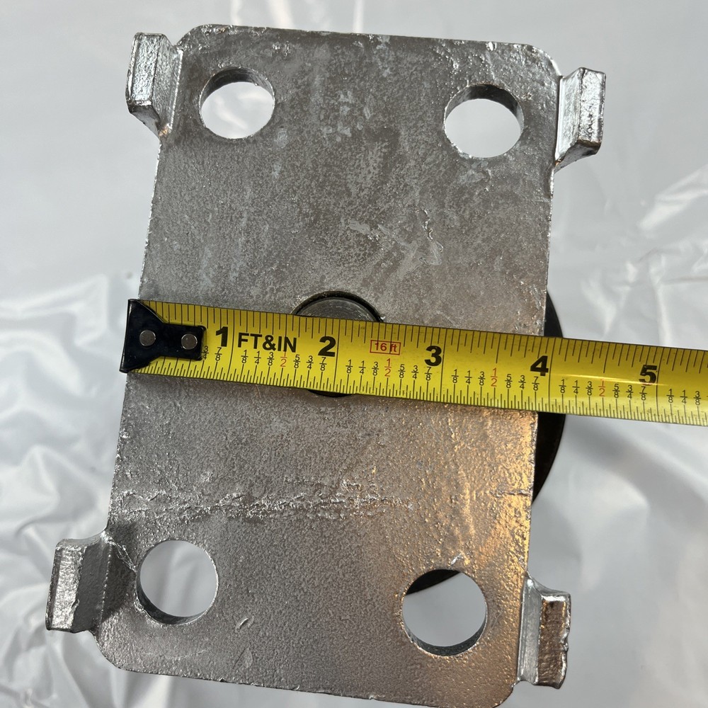 1x Nylon Cantilever Roller 4" Square Post x2" Square Gate Frame Premium Assembly