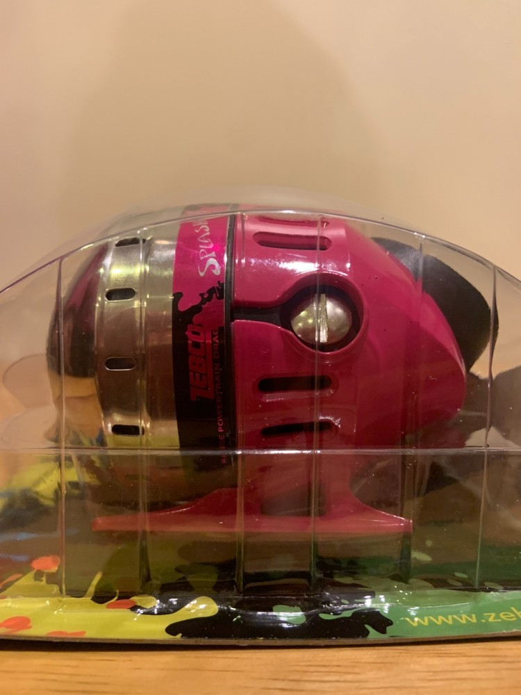 ZEBCO SPLASH PINK SPINCAST REEL
