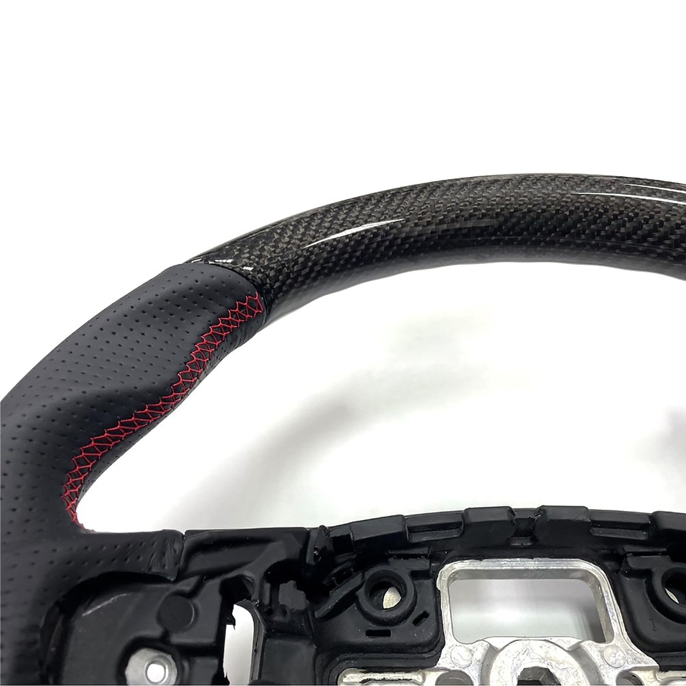 2020 - 2023 福特福克斯逃生方向盘碳纤维皮革