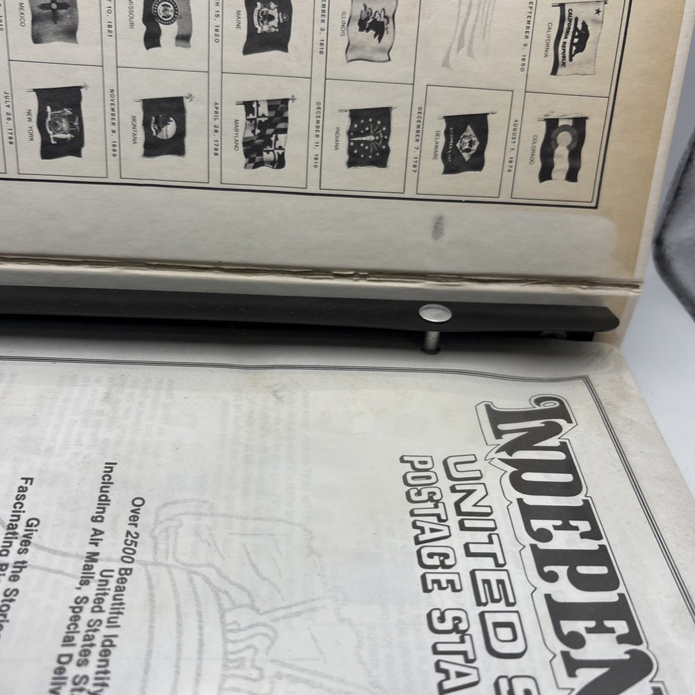 VINTAGE 1990 The Harris Independence United States Postage Stamp Album SEALED