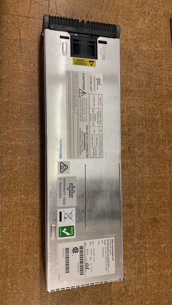 0100003-001 Alpha Technologies CXRF-HP, 48-2.4kW, Power Module