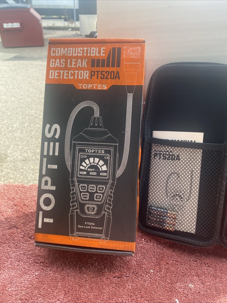 TOPTES PT520A COMBUSTIBLE LEAK DETECTOR NOB