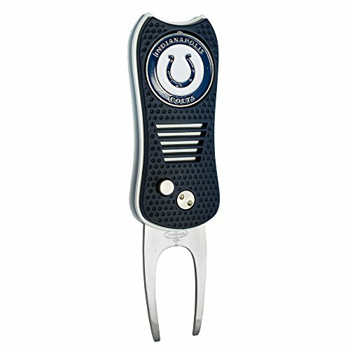 Indianapolis Colts Switchblade Divot Tool with ball marker, magnetically att...