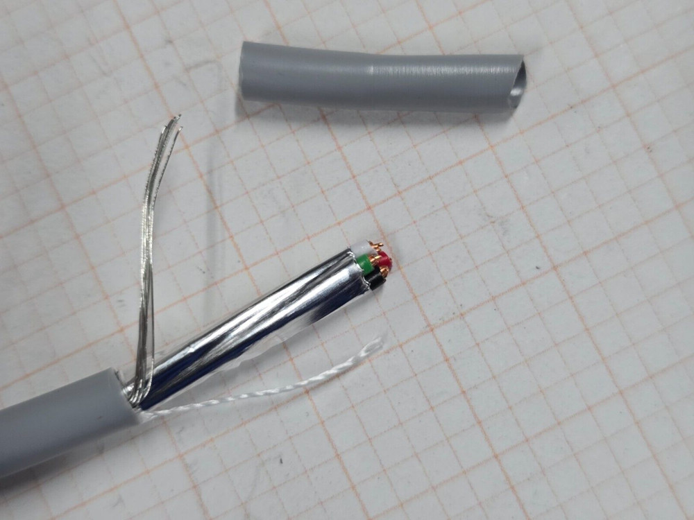 Priority Wire 18/4C Shielded Broadcast Sound/Security Cable Riser CMR Gray /50ft