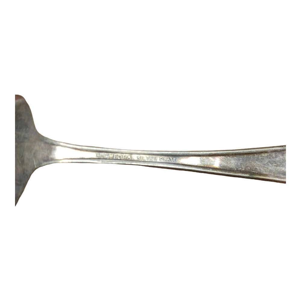 CATHEDRAL SPOON SILVERPLATE L APPOX 4"3/4