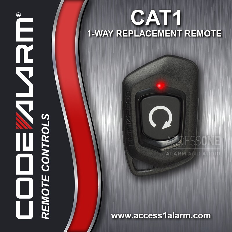 NEW Code Alarm CAT1 1-Way 1-Button Remote Control H50T67 H5OT67