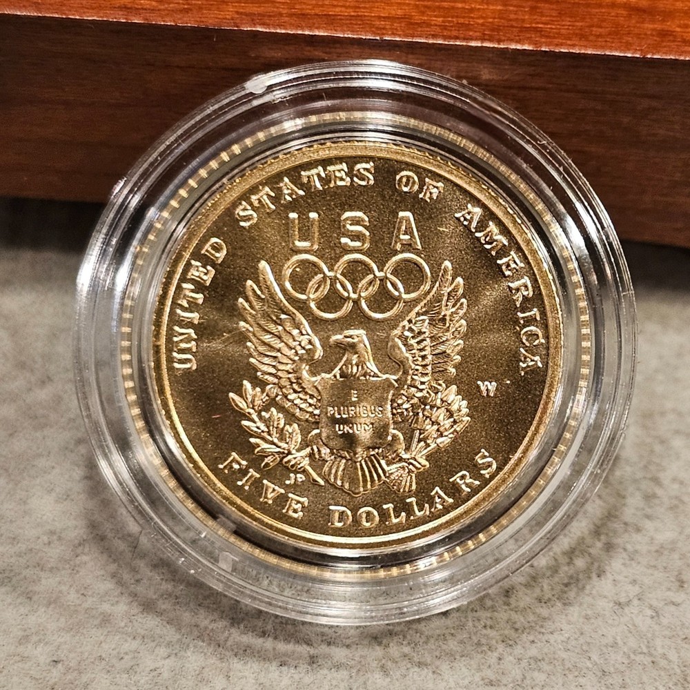 1992 GOLD/SILVER Olympic Proof Set Proof/Unc Box COA
