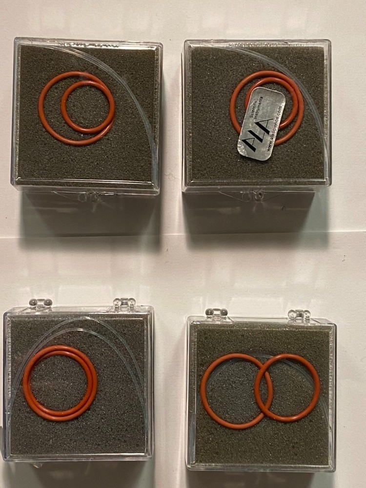 (4) Microscope Imaging Recording Perfusion Chambers | Low Profile | Round & Oval