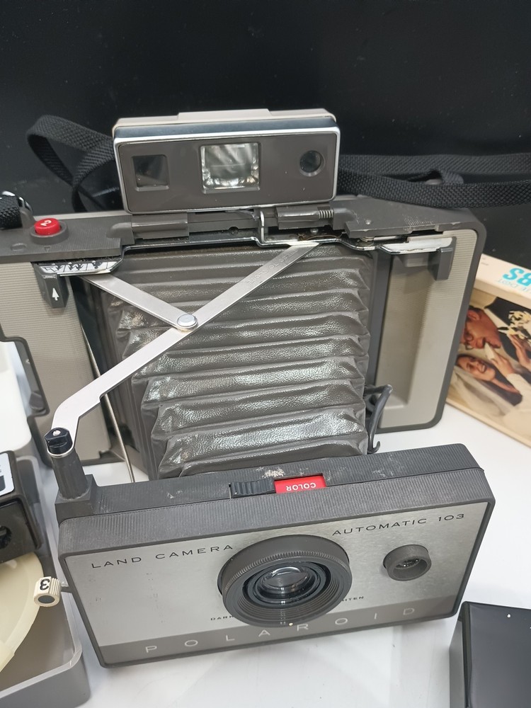 Polaroid 103 Land Camera + Case + Accessories