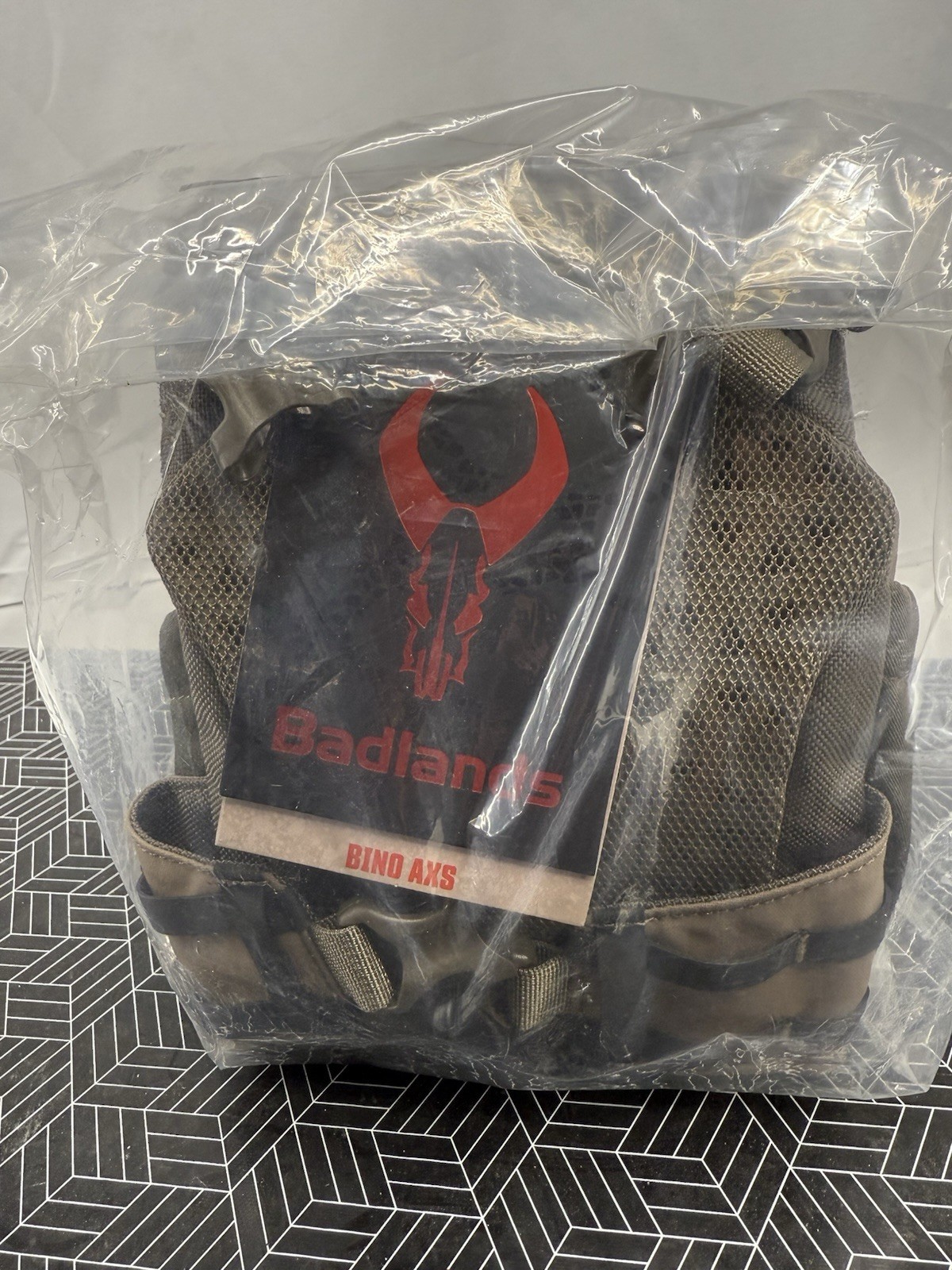 Badlands Bino AXS Binoculars Chest Harness Case - Mud (Tan) - MEDIUM