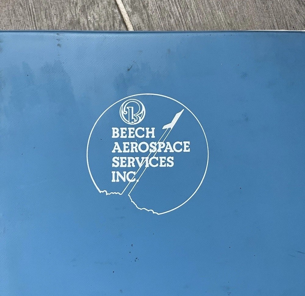 Beachcraft U-8 Aircraft Training Manual for Classroom Training Reference Only Og