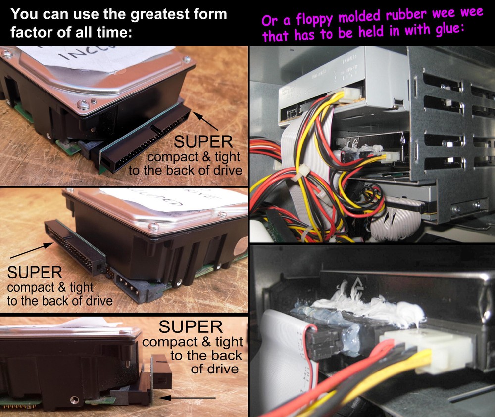 Synclavier 68-pin Mini-Centronics MD68M to 50-pin Ejector Header SCSI Adapter