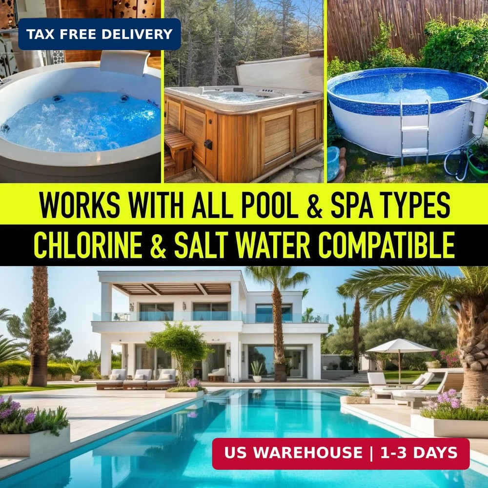 Pool Leak Detection Dye Kit - with 2 Precision Applicators - 75+ Tests - Superio